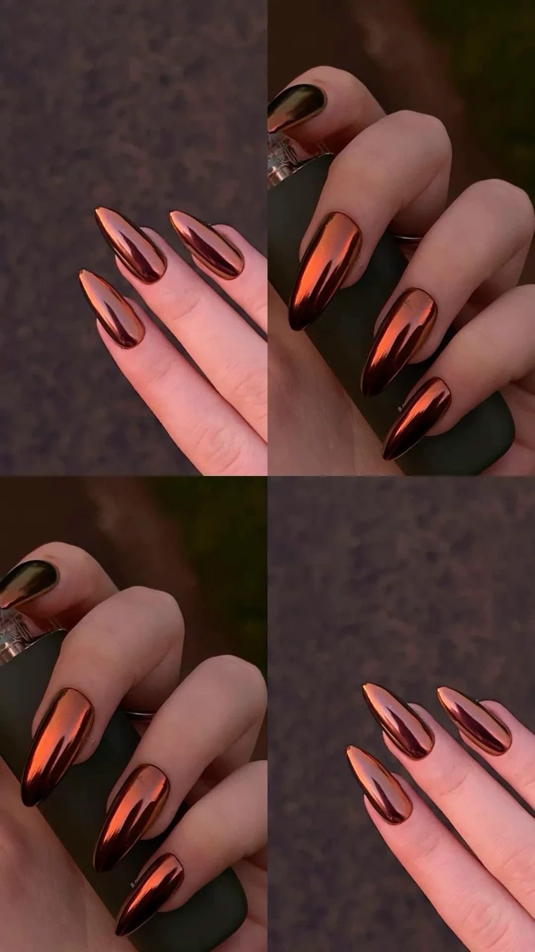 Elegant nail art design showcasing Shades By Tiya work